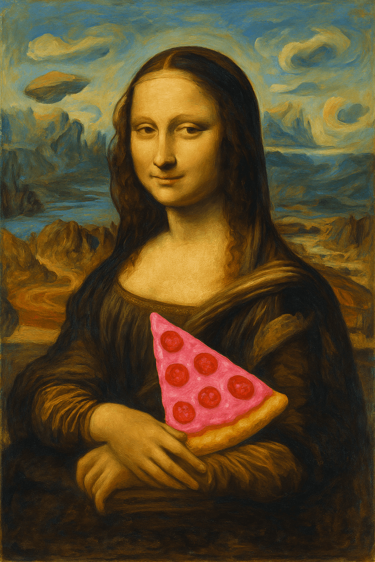 Mona Lisa Pizza